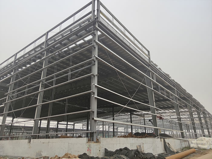 安国钢结构厂房网架工程